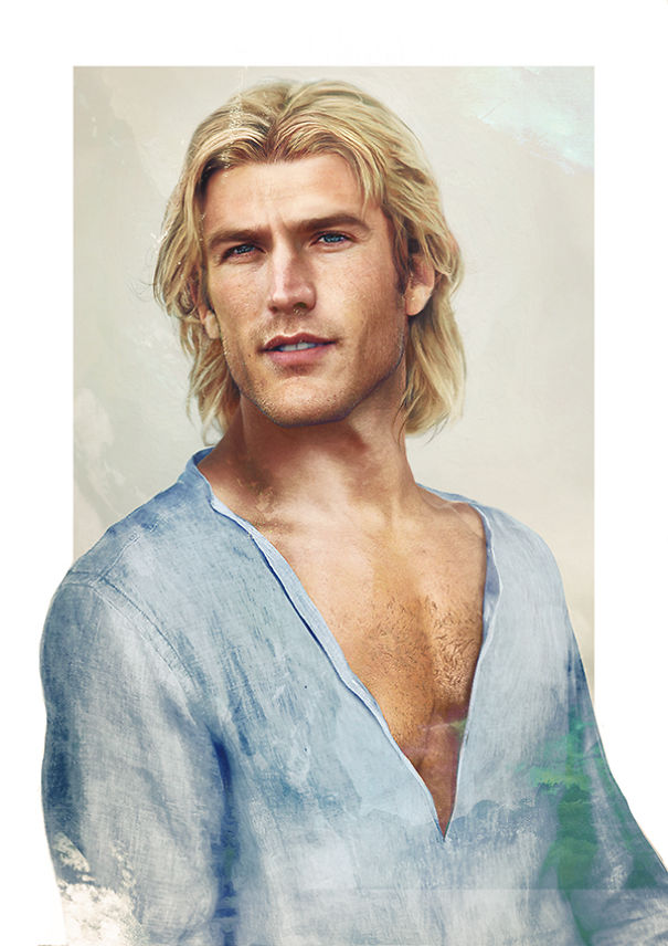 Cet artiste a réinventé 22 personnages de Disney comme de vraies personnes, et les hommes vont être contents que le prince Adam n’existe pas vraiment