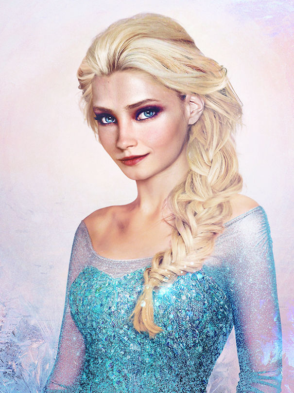 Cet artiste a réinventé 22 personnages de Disney comme de vraies personnes, et les hommes vont être contents que le prince Adam n’existe pas vraiment