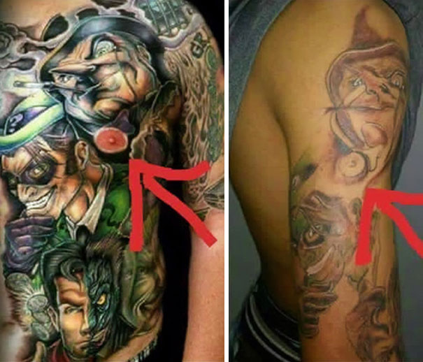 22 fois où des gens se sont fait faire les pires tatouages et ne l’ont même pas réalisé