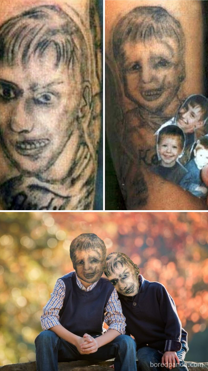 On a échangé 33 tatouages avec des visages pour te montrer à quel point ils sont affreux