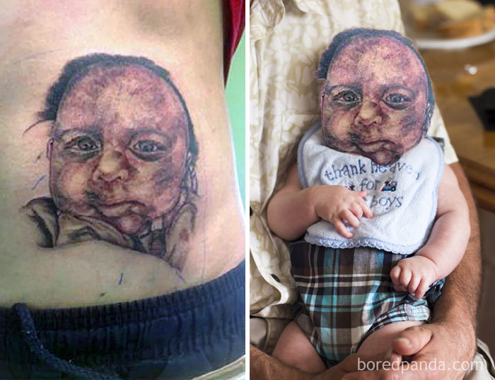 On a échangé 33 tatouages avec des visages pour te montrer à quel point ils sont affreux