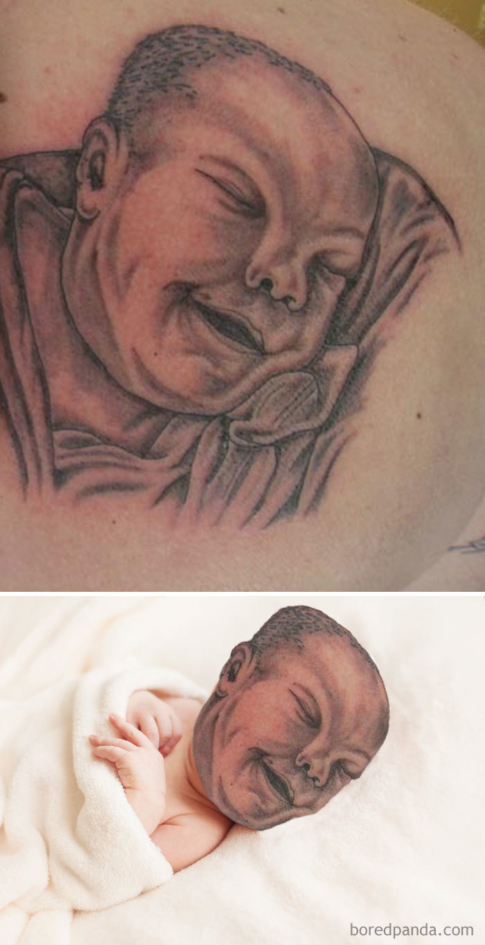 On a échangé 33 tatouages avec des visages pour te montrer à quel point ils sont affreux