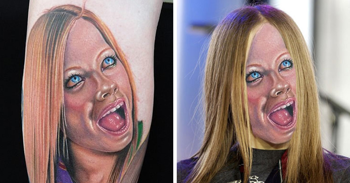 On a échangé ces 33 tatouages avec des visages pour vous montrer à quel point ils sont affreux