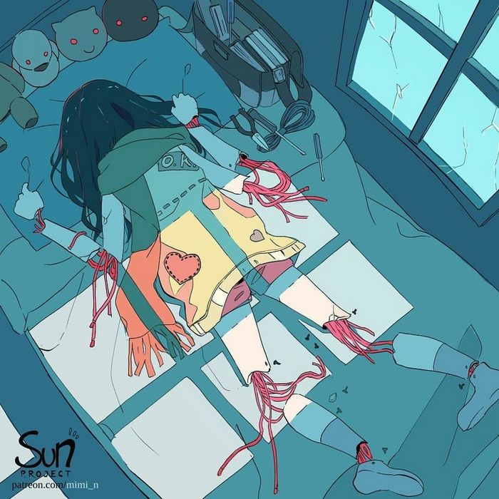 L’artiste Mimi N révèle les émotions déchaînées qui parfois nous habitent, et la vérité pourrait vous choquer (26 images)
