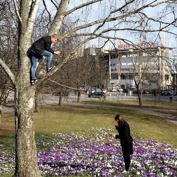 Des gens partagent des photos de gars « forcés » de prendre des photos parfaites de leurs petites amies (27 nouvelles images)