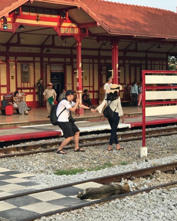 Des gens partagent des photos de gars « forcés » de prendre des photos parfaites de leurs petites amies (27 nouvelles images)