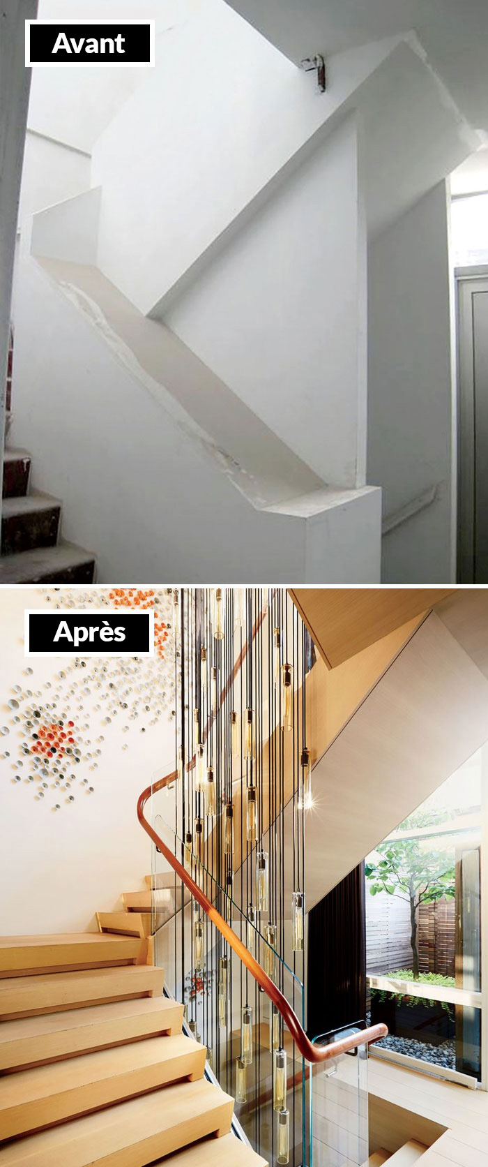 22 pièces avant et après un relookage qui vont vous donner des tonnes d’idées pour votre maison