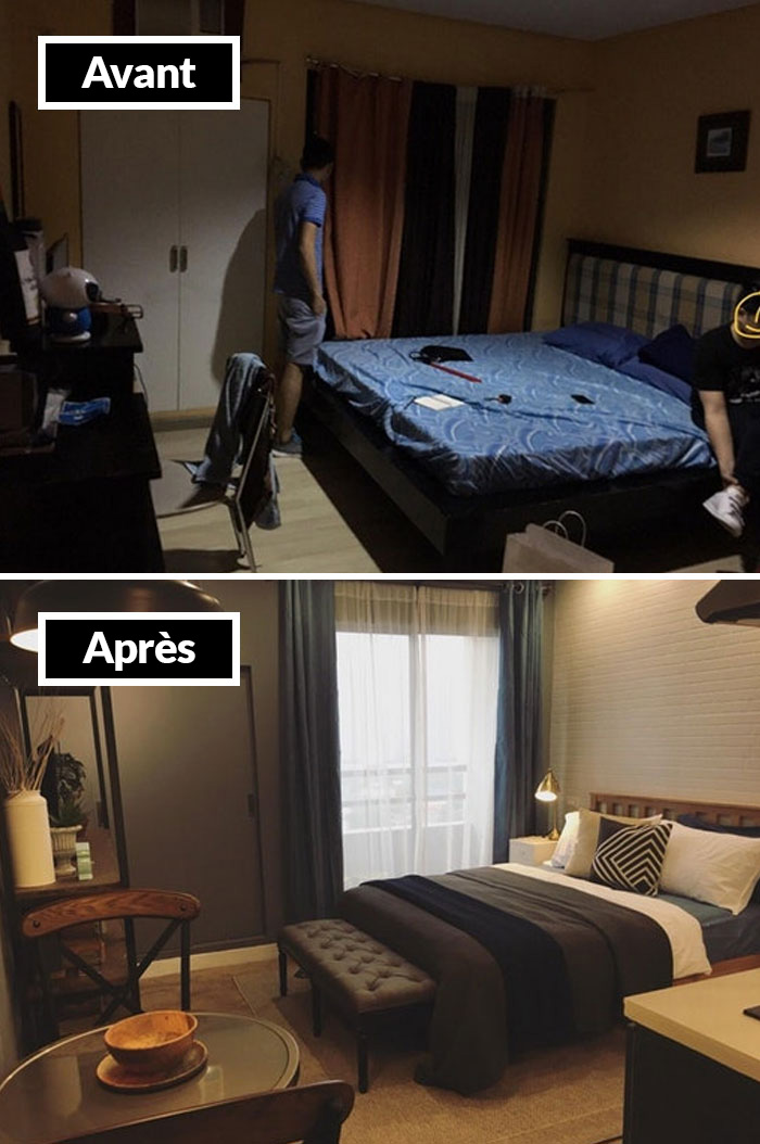 22 pièces avant et après un relookage qui vont vous donner des tonnes d’idées pour votre maison