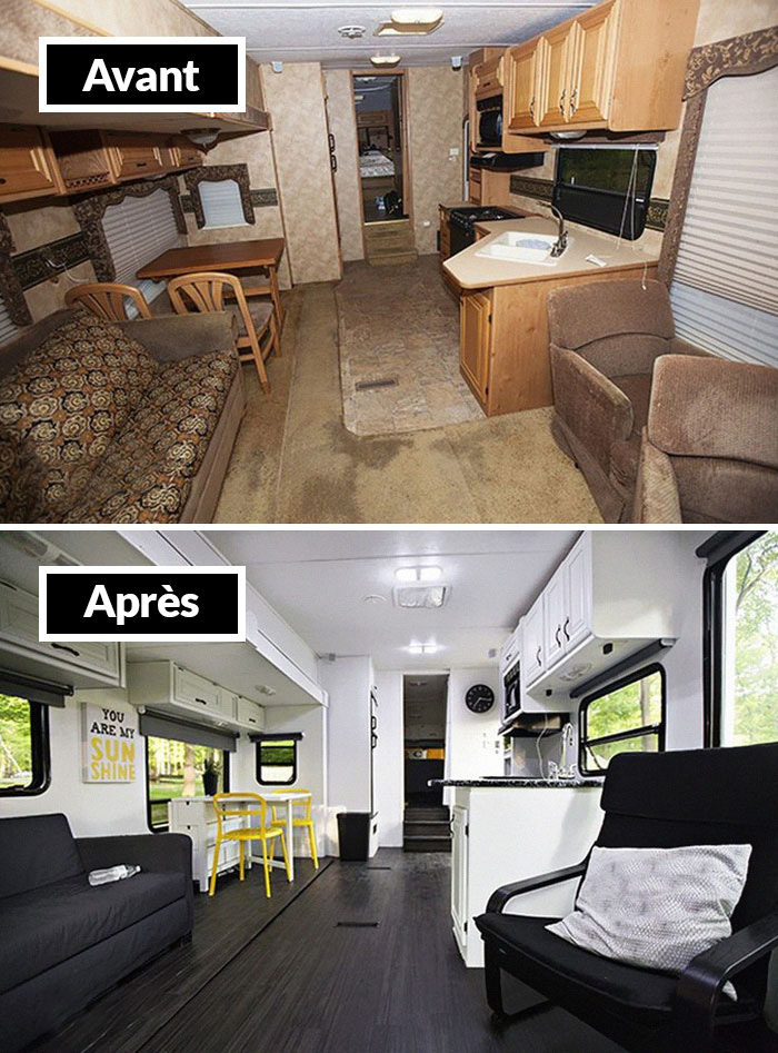 22 pièces avant et après un relookage qui vont vous donner des tonnes d’idées pour votre maison