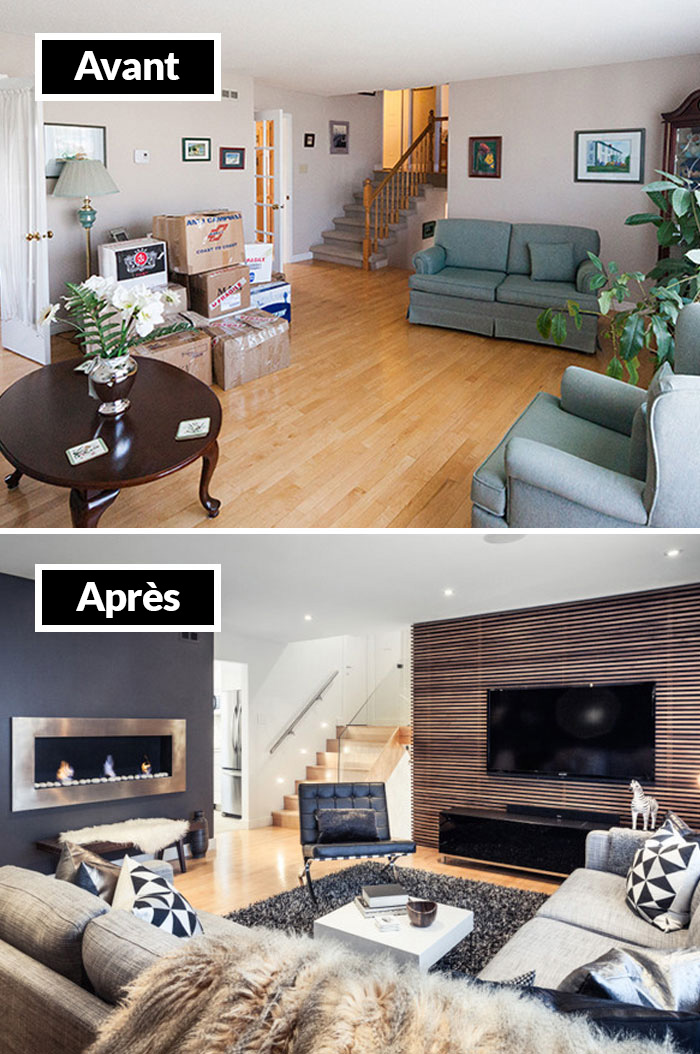 22 pièces avant et après un relookage qui vont vous donner des tonnes d’idées pour votre maison