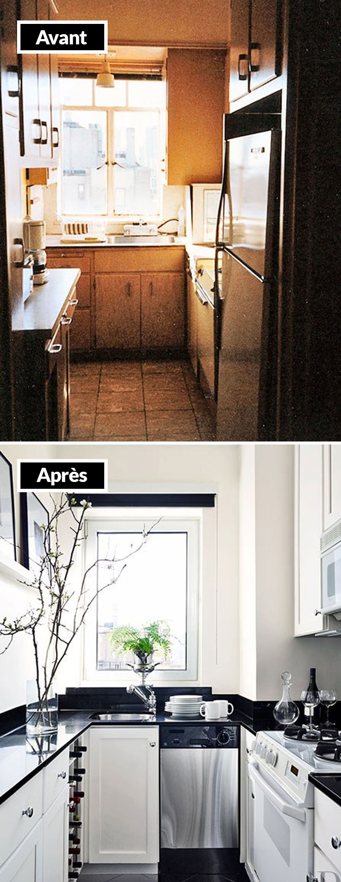 22 pièces avant et après un relookage qui vont vous donner des tonnes d’idées pour votre maison
