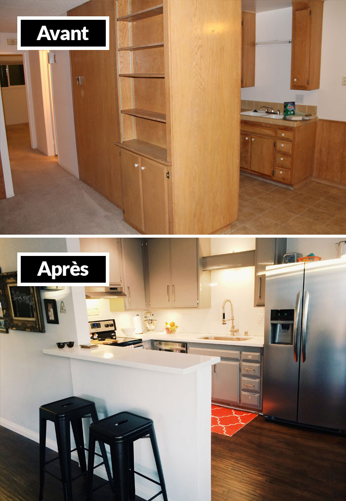 22 pièces avant et après un relookage qui vont vous donner des tonnes d’idées pour votre maison
