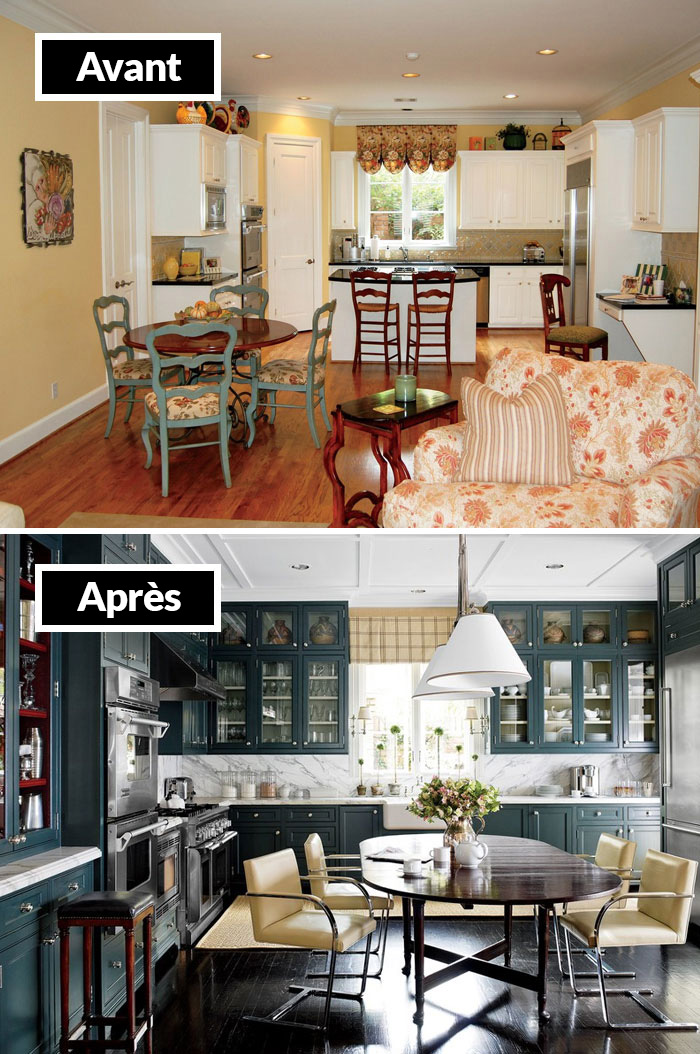 22 pièces avant et après un relookage qui vont vous donner des tonnes d’idées pour votre maison