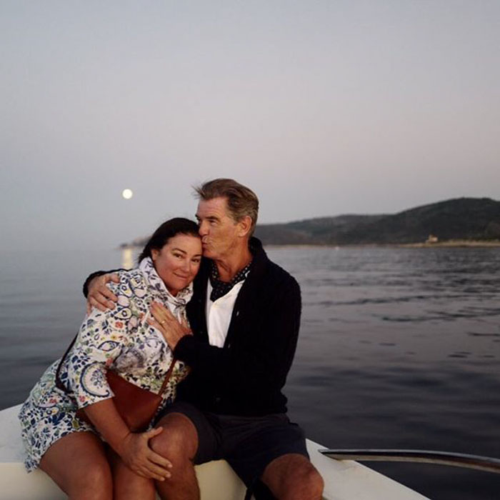 Pierce Brosnan et sa femme célèbrent 25 ans damour et 