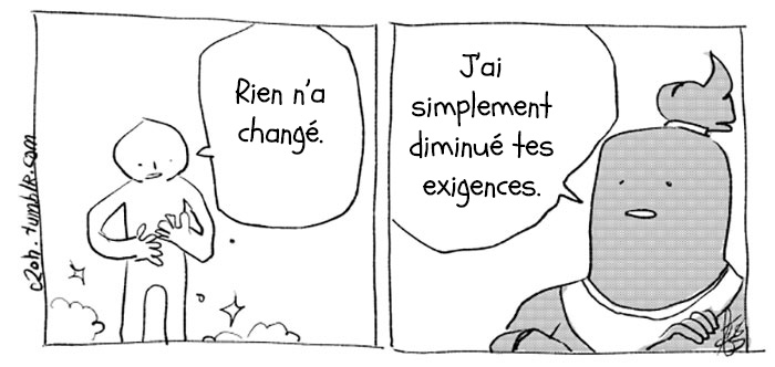 Ce gentil génie exauce les voeux des gens, mais il le fait avec une tournure inattendue