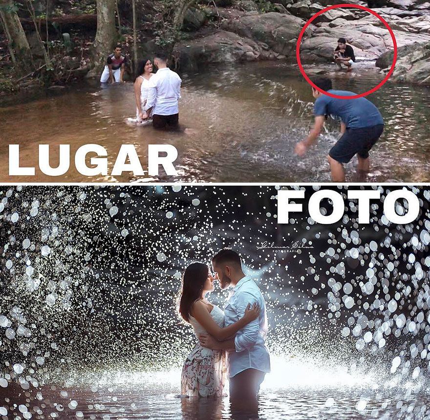 Ce photographe continue de surprendre les internautes avec les coulisses de ses photos