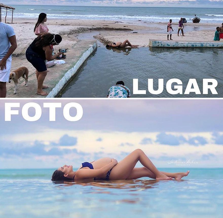 Ce photographe continue de surprendre les internautes avec les coulisses de ses photos