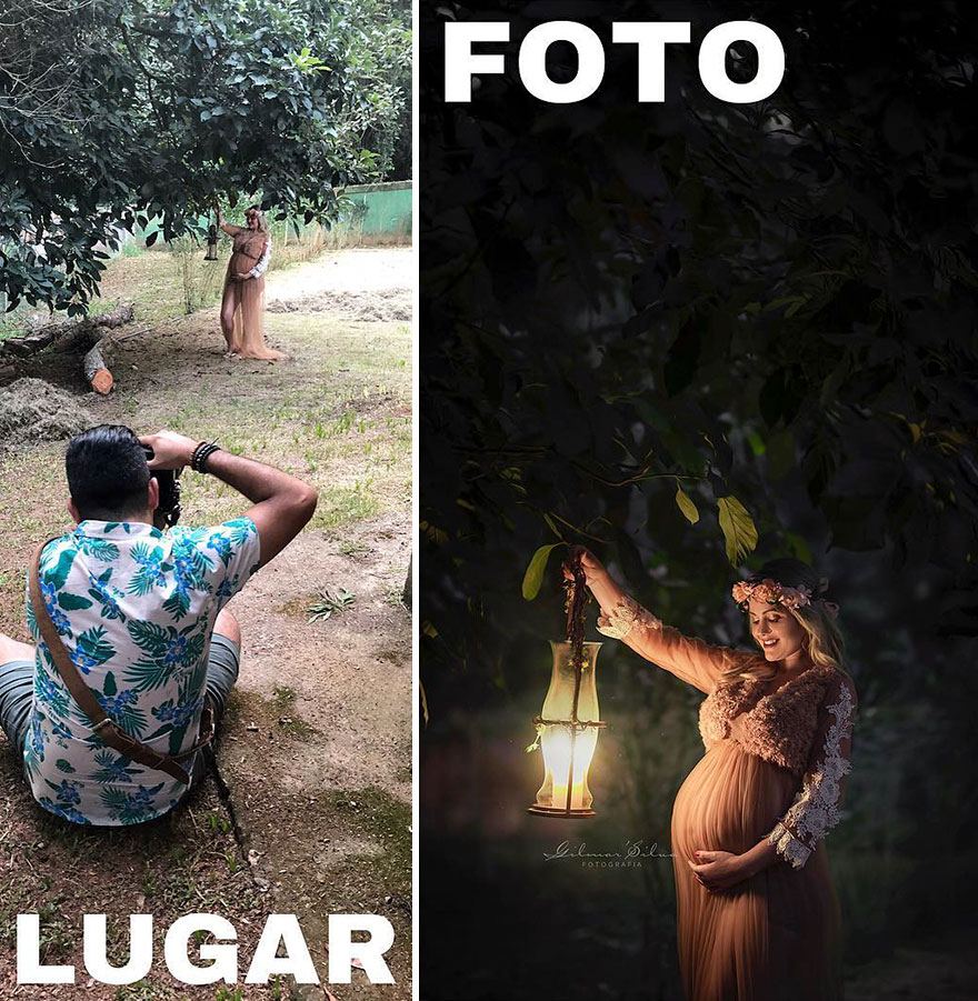 Ce photographe continue de surprendre les internautes avec les coulisses de ses photos