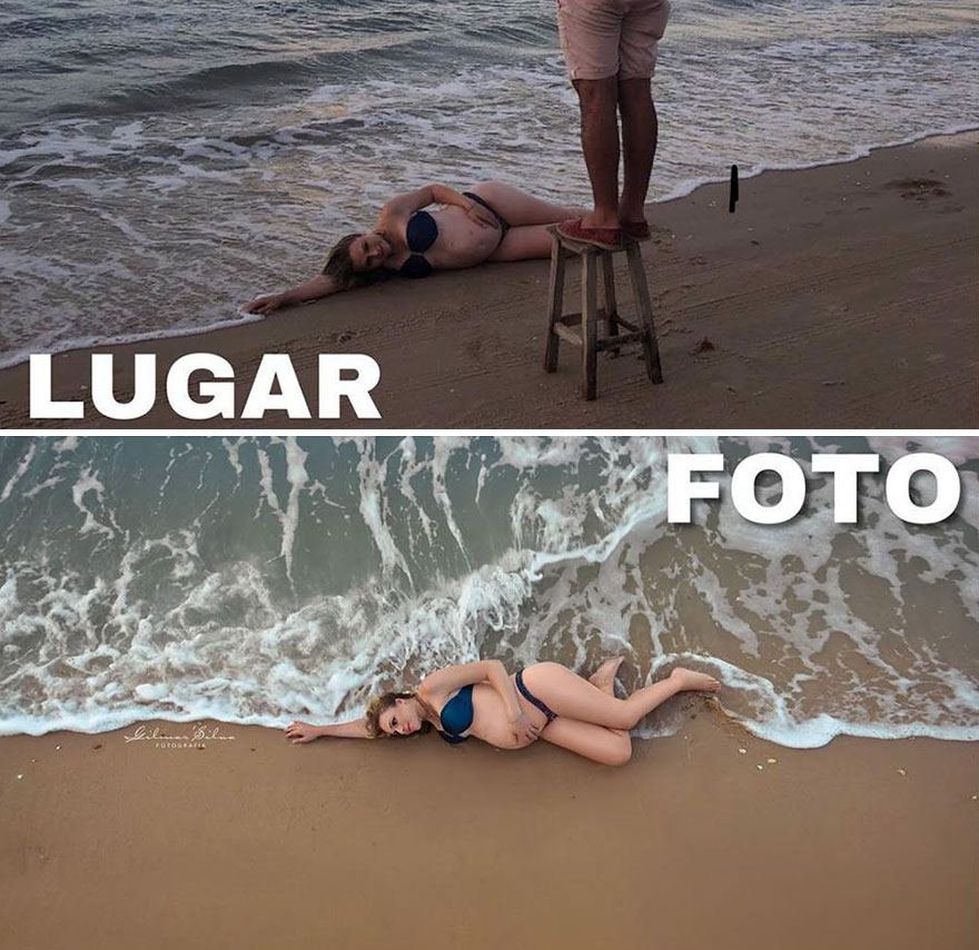 Ce photographe continue de surprendre les internautes avec les coulisses de ses photos