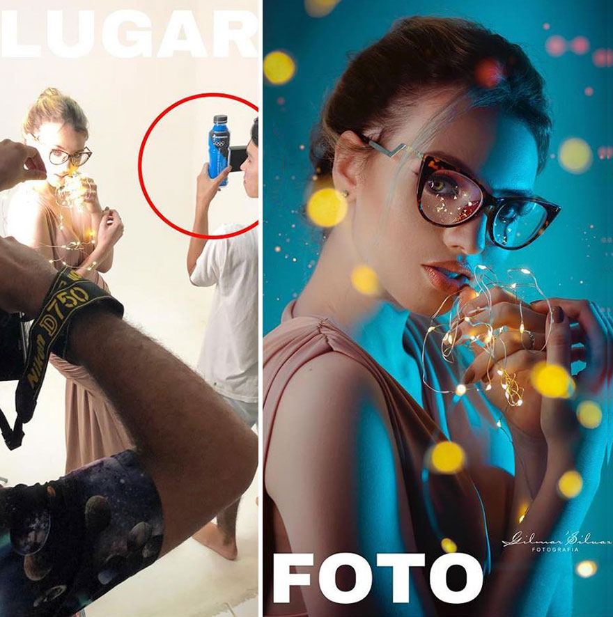 Ce photographe continue de surprendre les internautes avec les coulisses de ses photos
