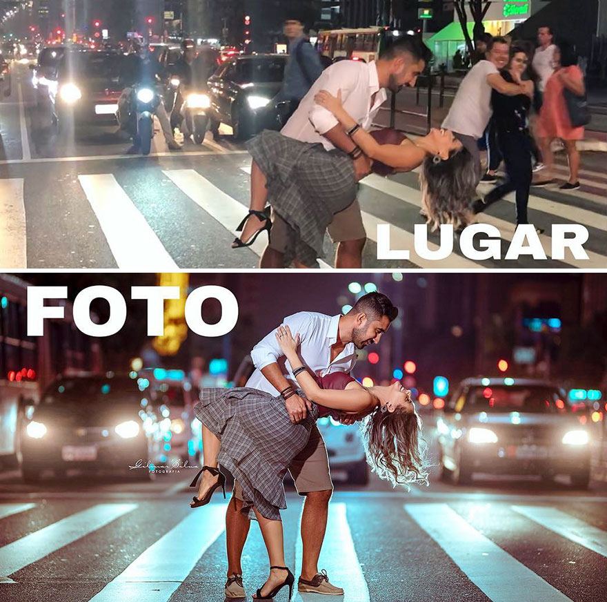 Ce photographe continue de surprendre les internautes avec les coulisses de ses photos