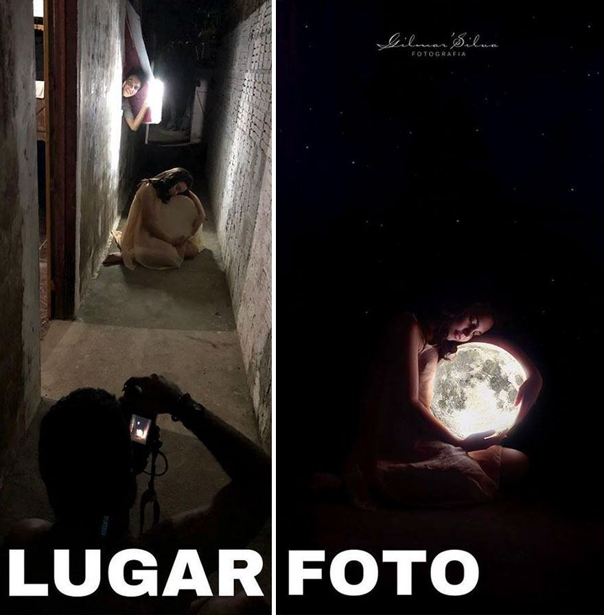 Ce photographe continue de surprendre les internautes avec les coulisses de ses photos