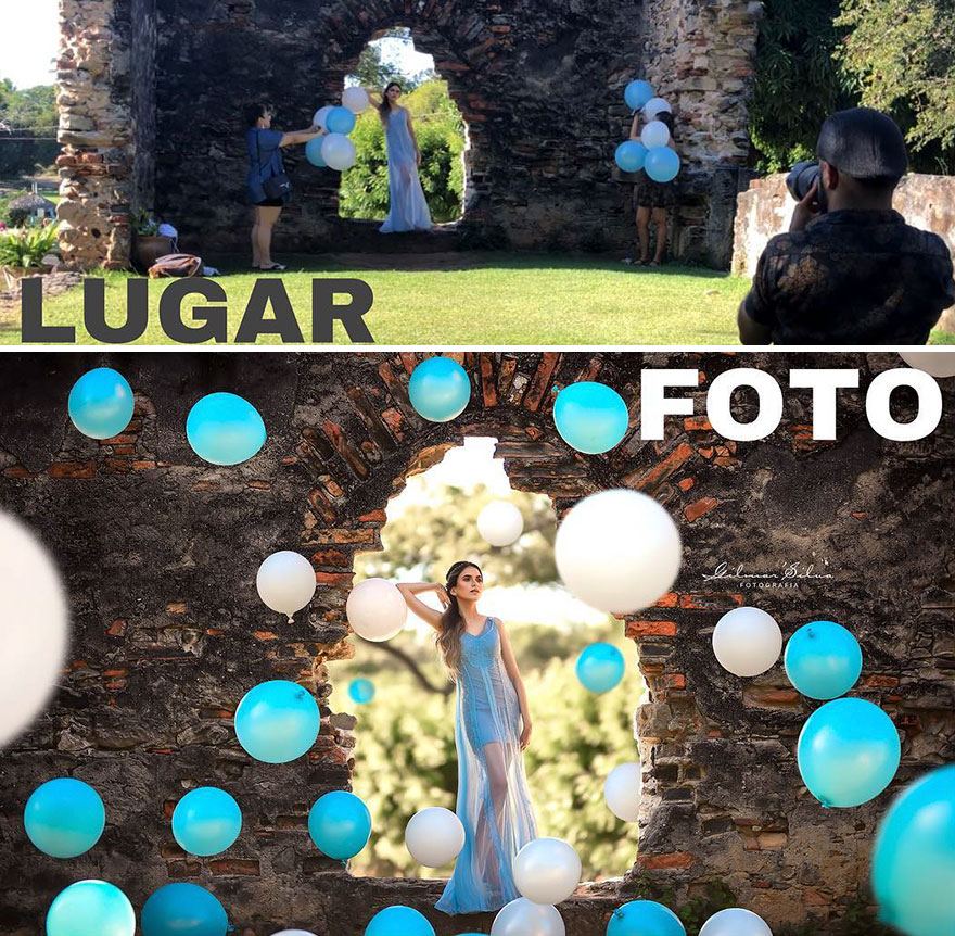 Ce photographe continue de surprendre les internautes avec les coulisses de ses photos