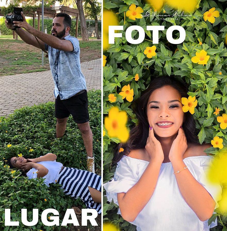 Ce photographe continue de surprendre les internautes avec les coulisses de ses photos
