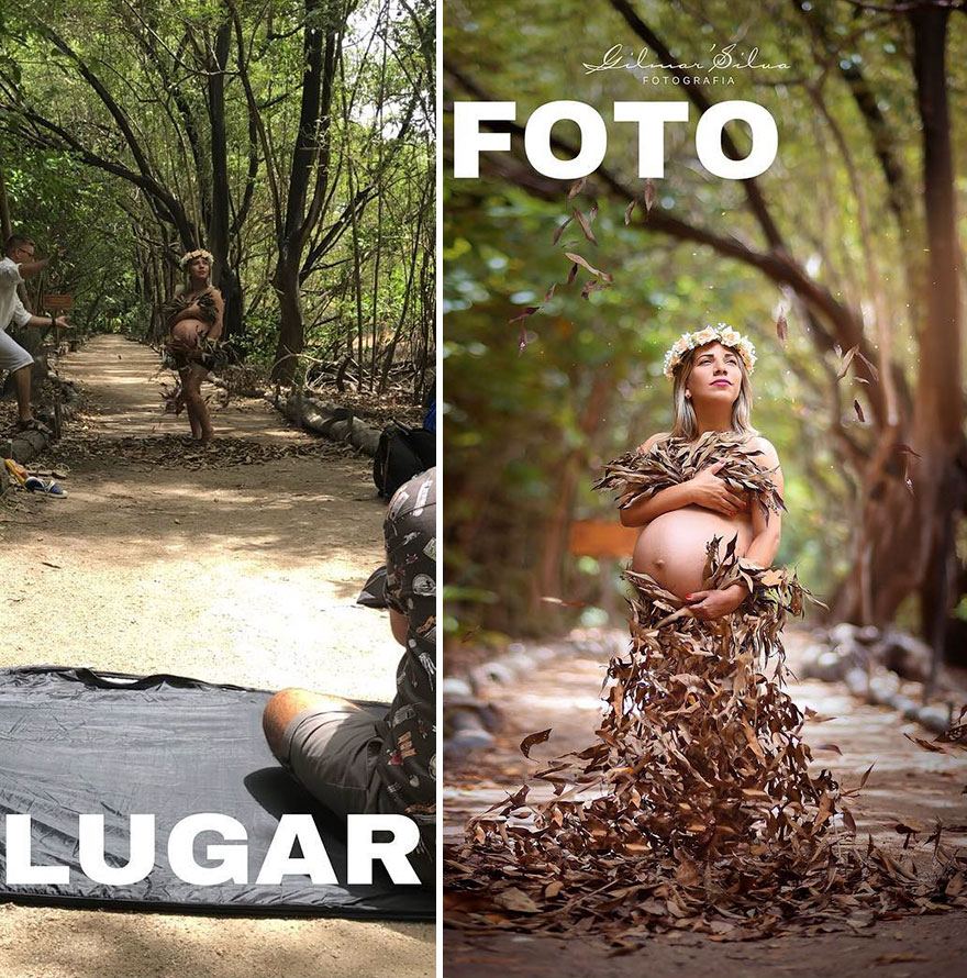 Ce photographe continue de surprendre les internautes avec les coulisses de ses photos