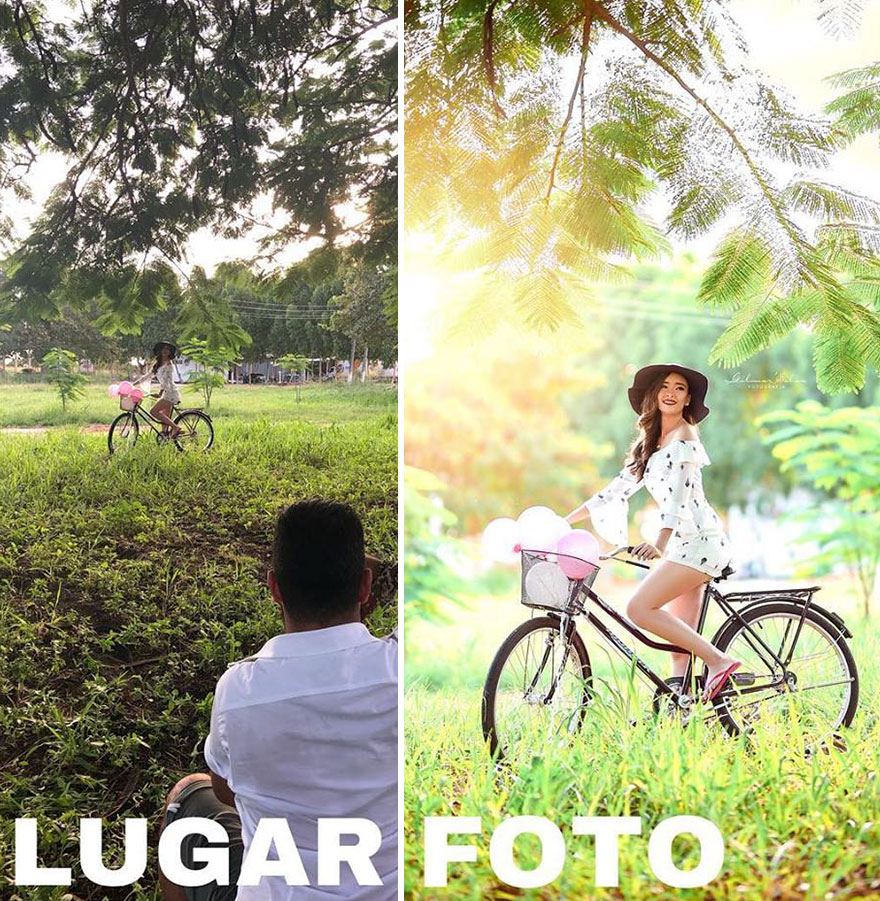 Ce photographe continue de surprendre les internautes avec les coulisses de ses photos