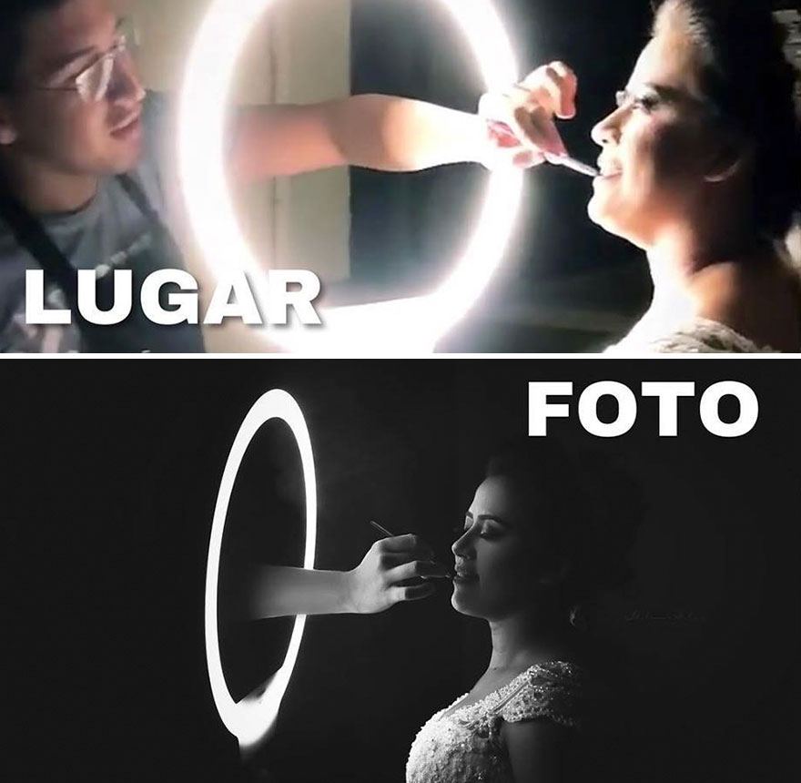 Ce photographe continue de surprendre les internautes avec les coulisses de ses photos