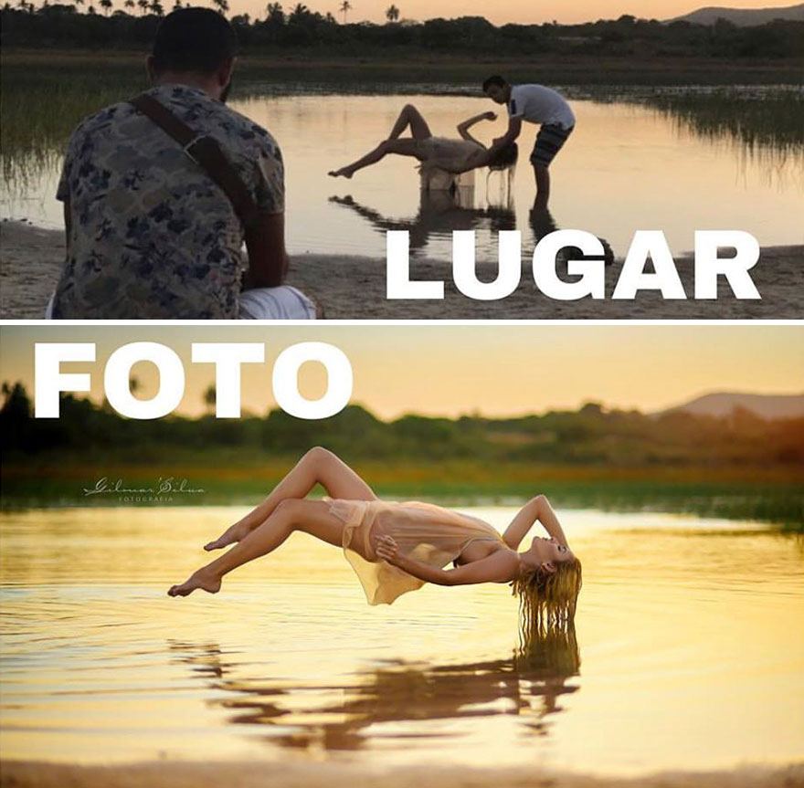 Ce photographe continue de surprendre les internautes avec les coulisses de ses photos