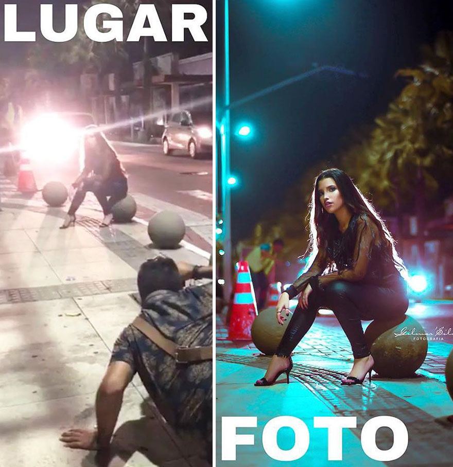 Ce photographe continue de surprendre les internautes avec les coulisses de ses photos