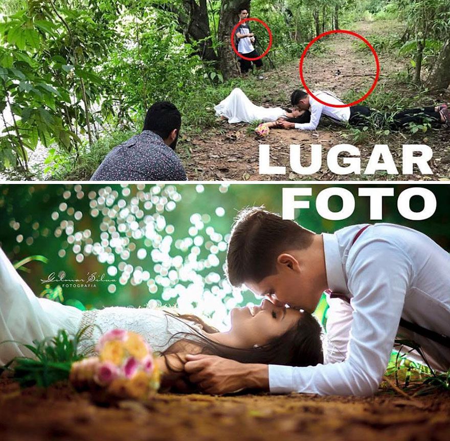 Ce photographe continue de surprendre les internautes avec les coulisses de ses photos