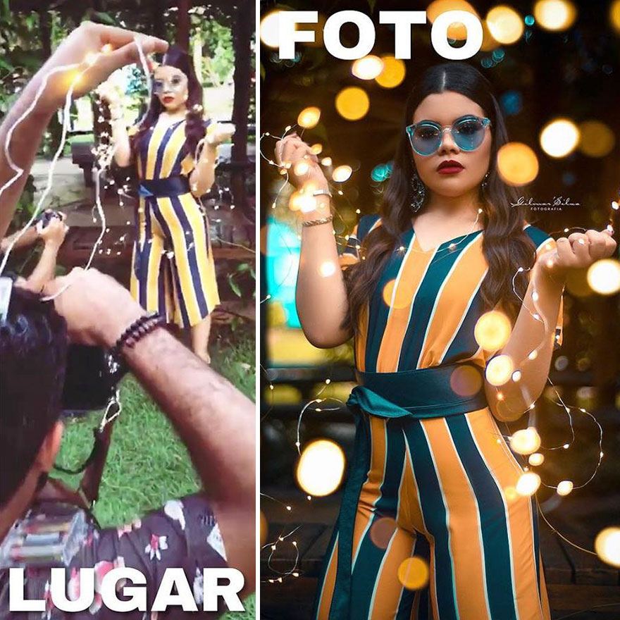 Ce photographe continue de surprendre les internautes avec les coulisses de ses photos