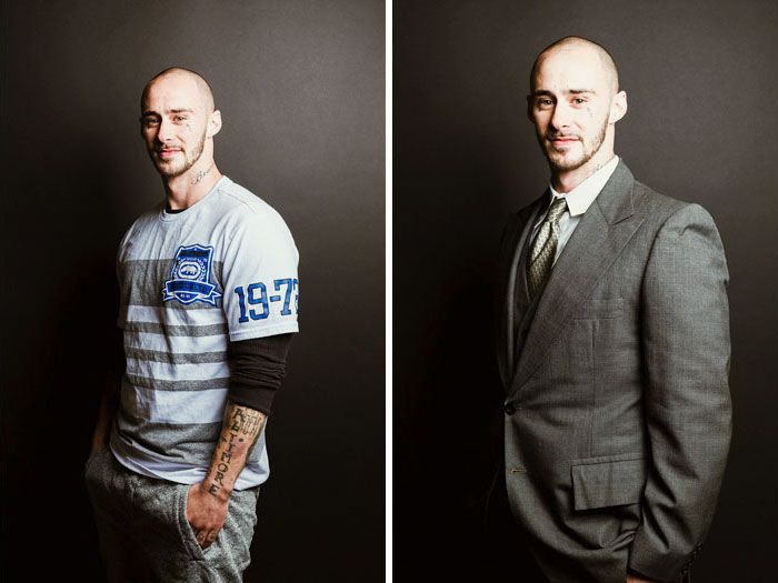 30 hommes avant et après avoir été bien habillés qui montrent comment les vêtements peuvent tout changer