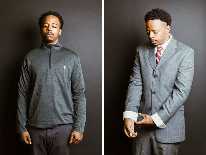 30 hommes avant et après avoir été bien habillés qui montrent comment les vêtements peuvent tout changer