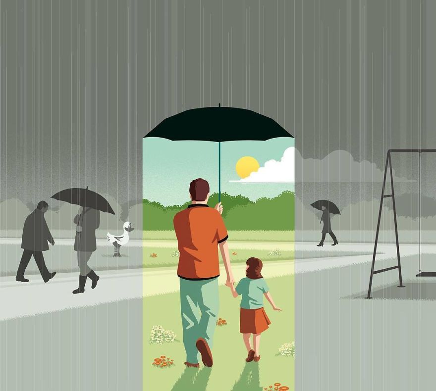 25 illustrations honnêtes sur nos vies par Stephan Schmitz qui vont vous faire réfléchir