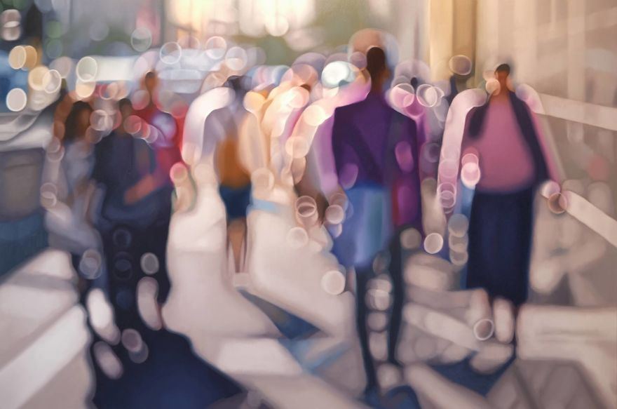 Voici comment les gens avec une mauvaise vue voient le monde lorsqu’ils enlèvent leurs lunettes (29 peintures à l’huile)