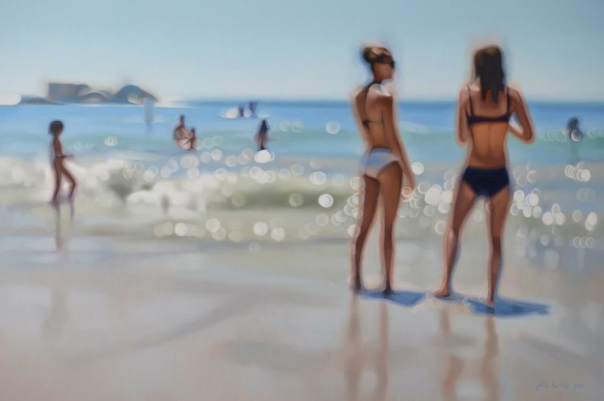 Voici comment les gens avec une mauvaise vue voient le monde lorsqu’ils enlèvent leurs lunettes (29 peintures à l’huile)
