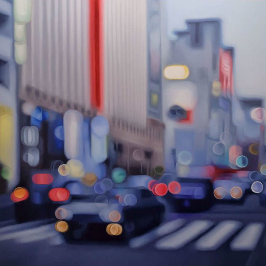 Voici comment les gens avec une mauvaise vue voient le monde lorsqu’ils enlèvent leurs lunettes (29 peintures à l’huile)