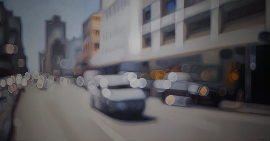 Voici comment les gens avec une mauvaise vue voient le monde lorsqu’ils enlèvent leurs lunettes (29 peintures à l’huile)