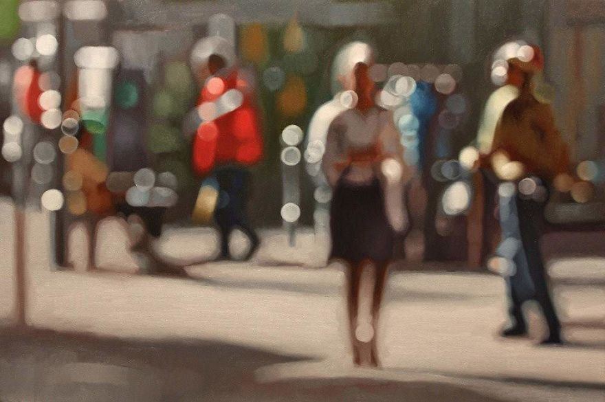 Voici comment les gens avec une mauvaise vue voient le monde lorsqu’ils enlèvent leurs lunettes (29 peintures à l’huile)