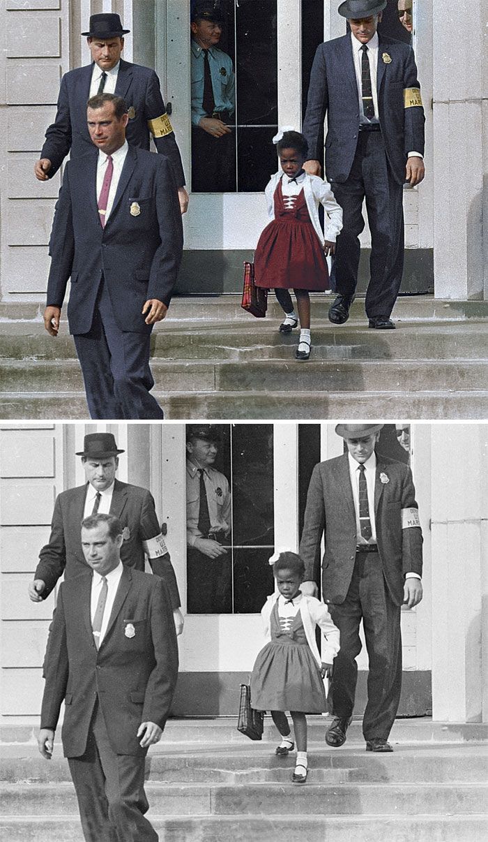 Cette artiste colorise d’anciennes photos noir et blanc et ça fait une énorme différence dans la façon dont nous voyons les événements du passé