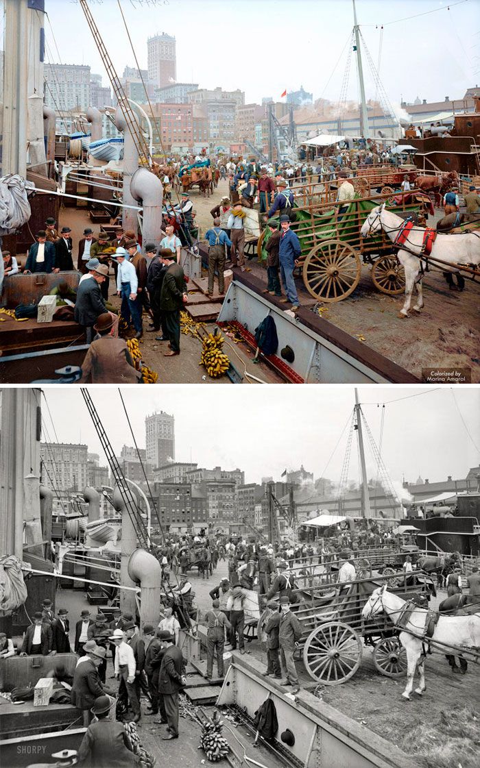 Cette artiste colorise d’anciennes photos noir et blanc et ça fait une énorme différence dans la façon dont nous voyons les événements du passé