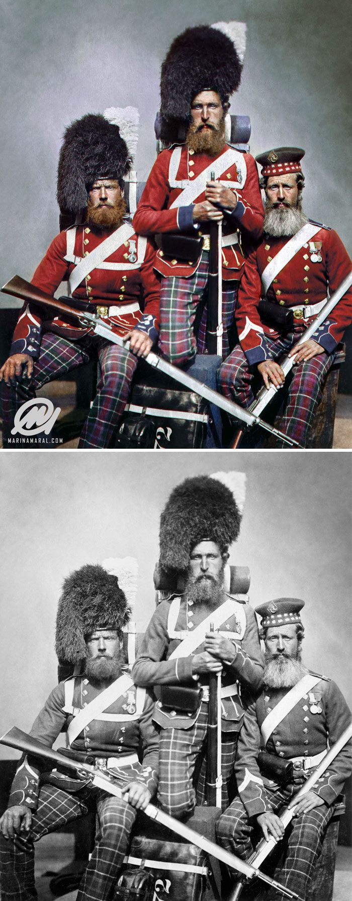 Cette artiste colorise d’anciennes photos noir et blanc et ça fait une énorme différence dans la façon dont nous voyons les événements du passé