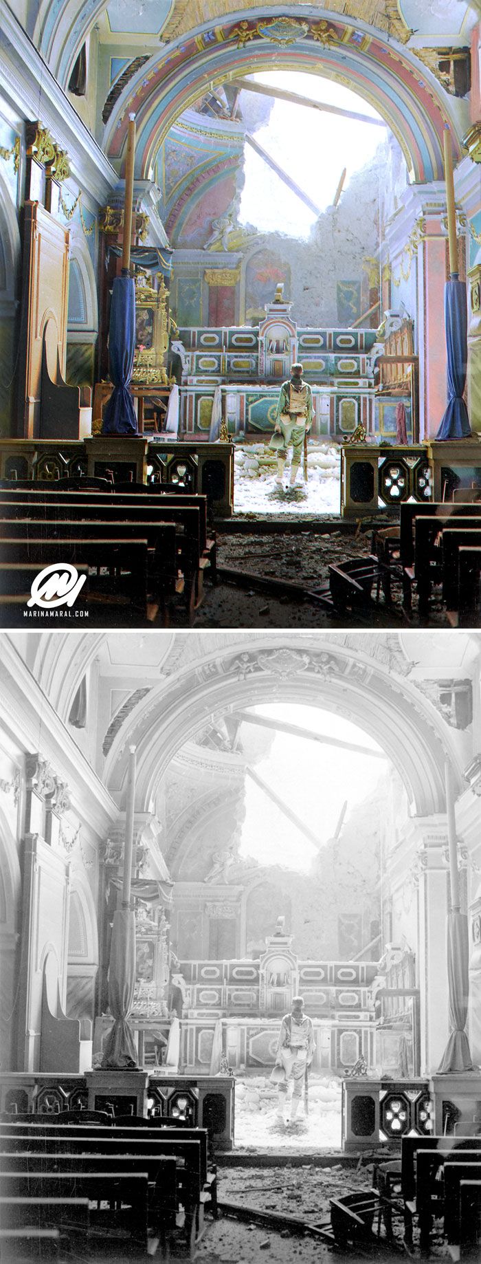 Cette artiste colorise d’anciennes photos noir et blanc et ça fait une énorme différence dans la façon dont nous voyons les événements du passé