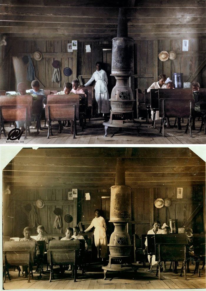 Cette artiste colorise d’anciennes photos noir et blanc et ça fait une énorme différence dans la façon dont nous voyons les événements du passé