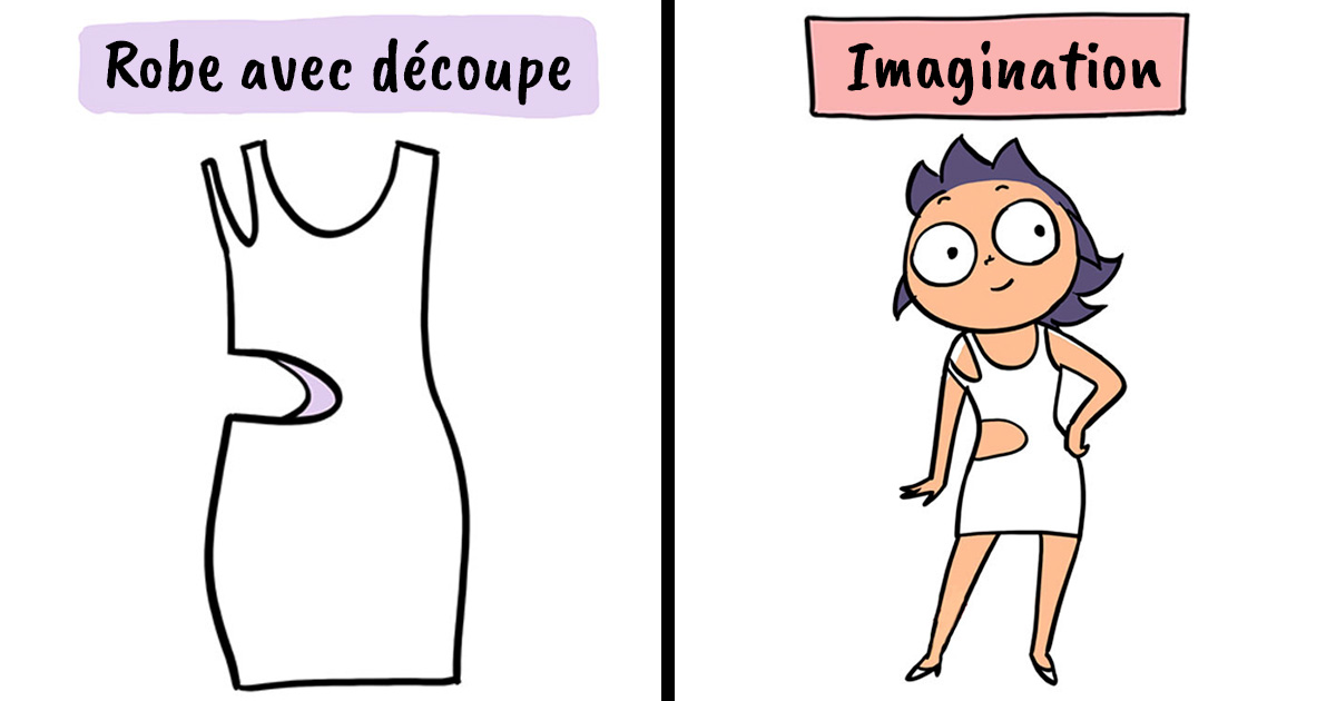 La différence entre vos attentes lors de l’achat de vêtements par rapport à la réalité (27 images)