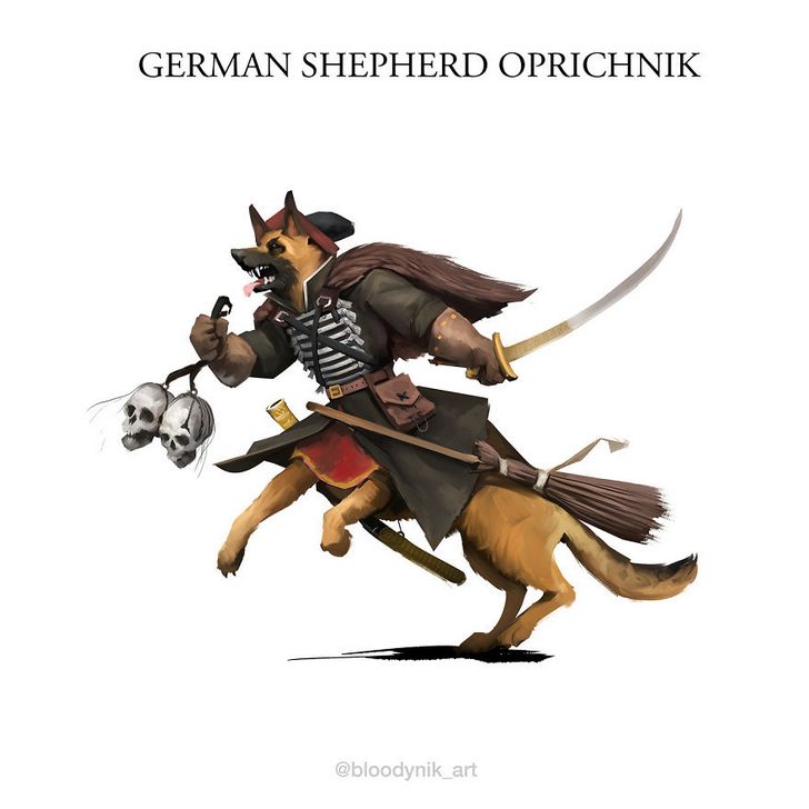 J’ai créé des chiens de combat à partir de différentes races de chiens et voici le résultat (18 images)